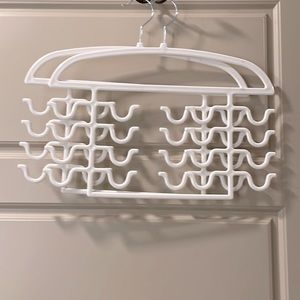 Multi-Garment Hanger 3-Piece Set in White